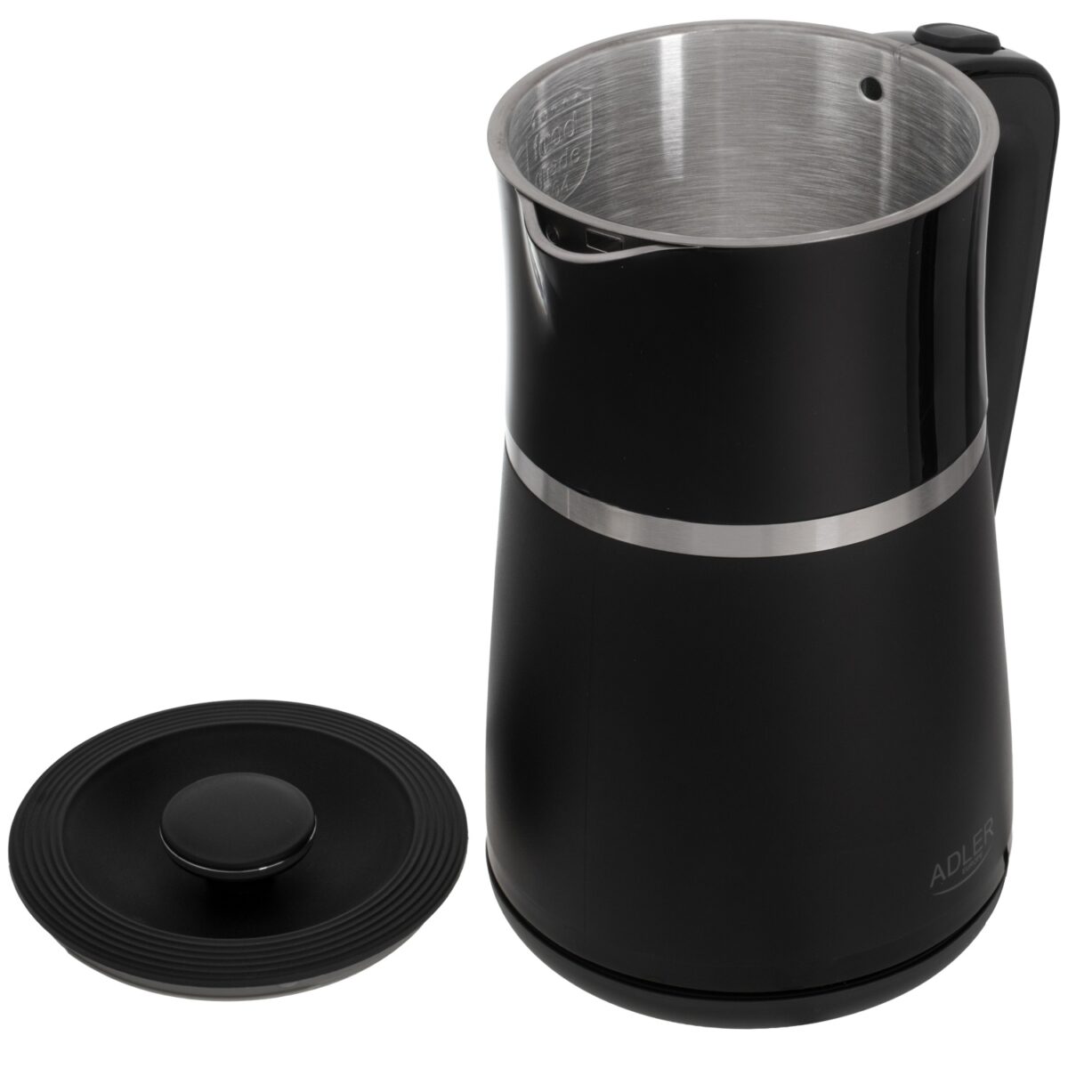 Електричний Чайник Adler AD 1355 black 1.7 л внутрішня частина з нержавіючої сталі подвійні стінки