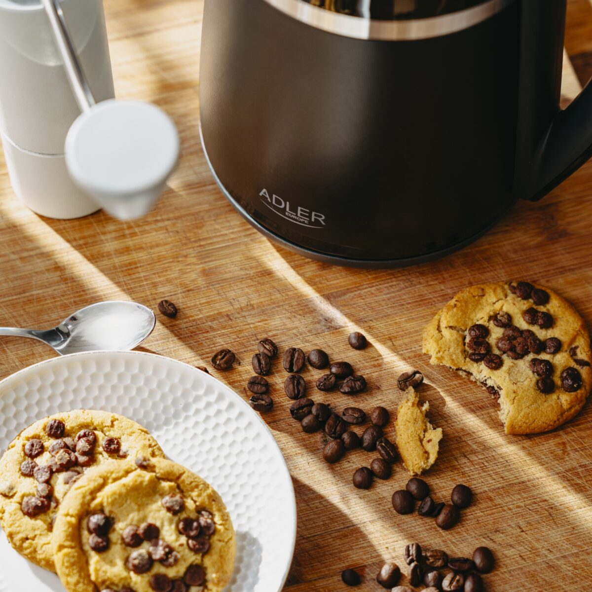 Електричний Чайник Adler AD 1355 black 1.7 л внутрішня частина з нержавіючої сталі подвійні стінки