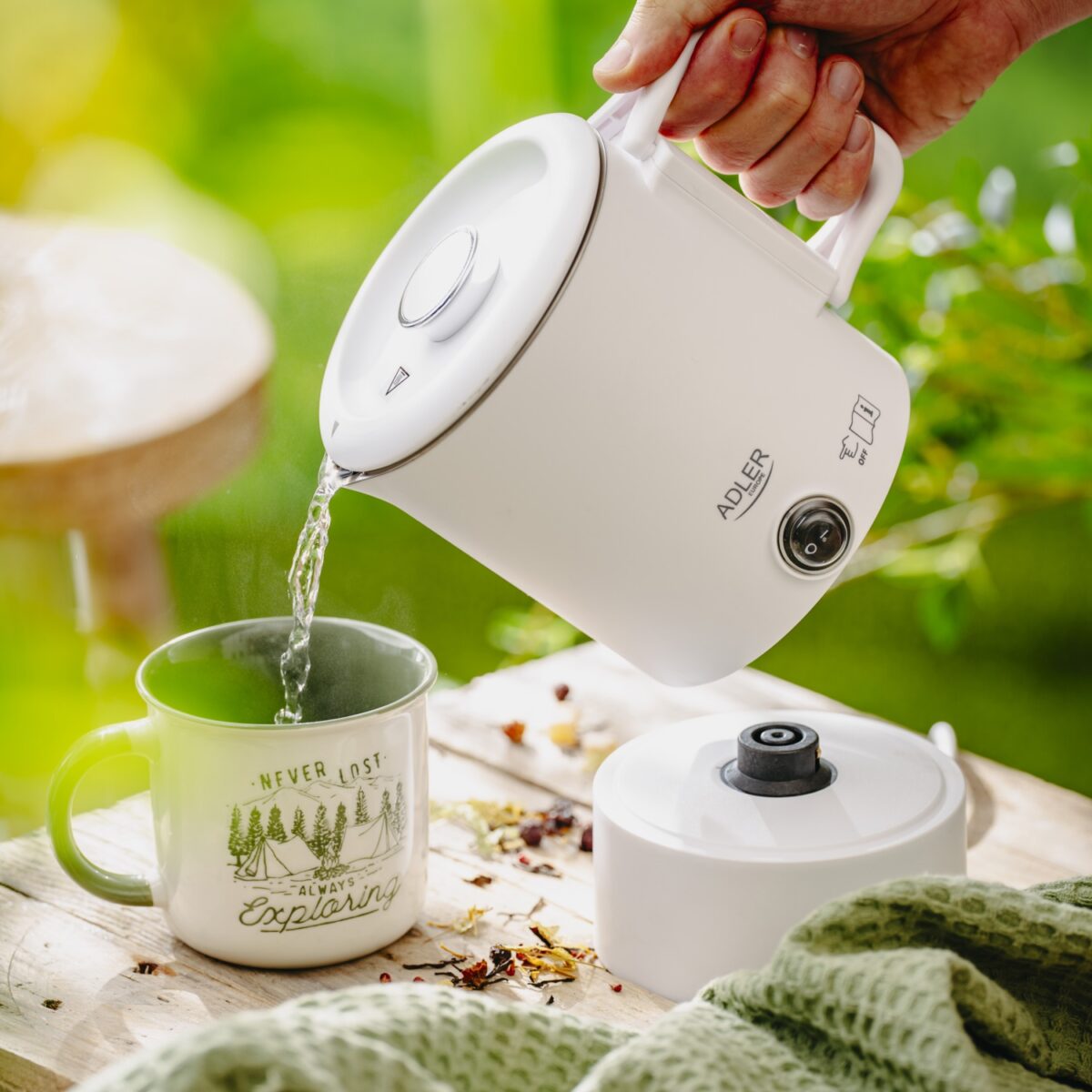 Чайник туристичний Adler AD 1388w 0.8L