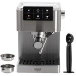 Кавоварка компресійна 5-в-1 Adler AD 4390 термоблок 20 бар PID спінювач молока