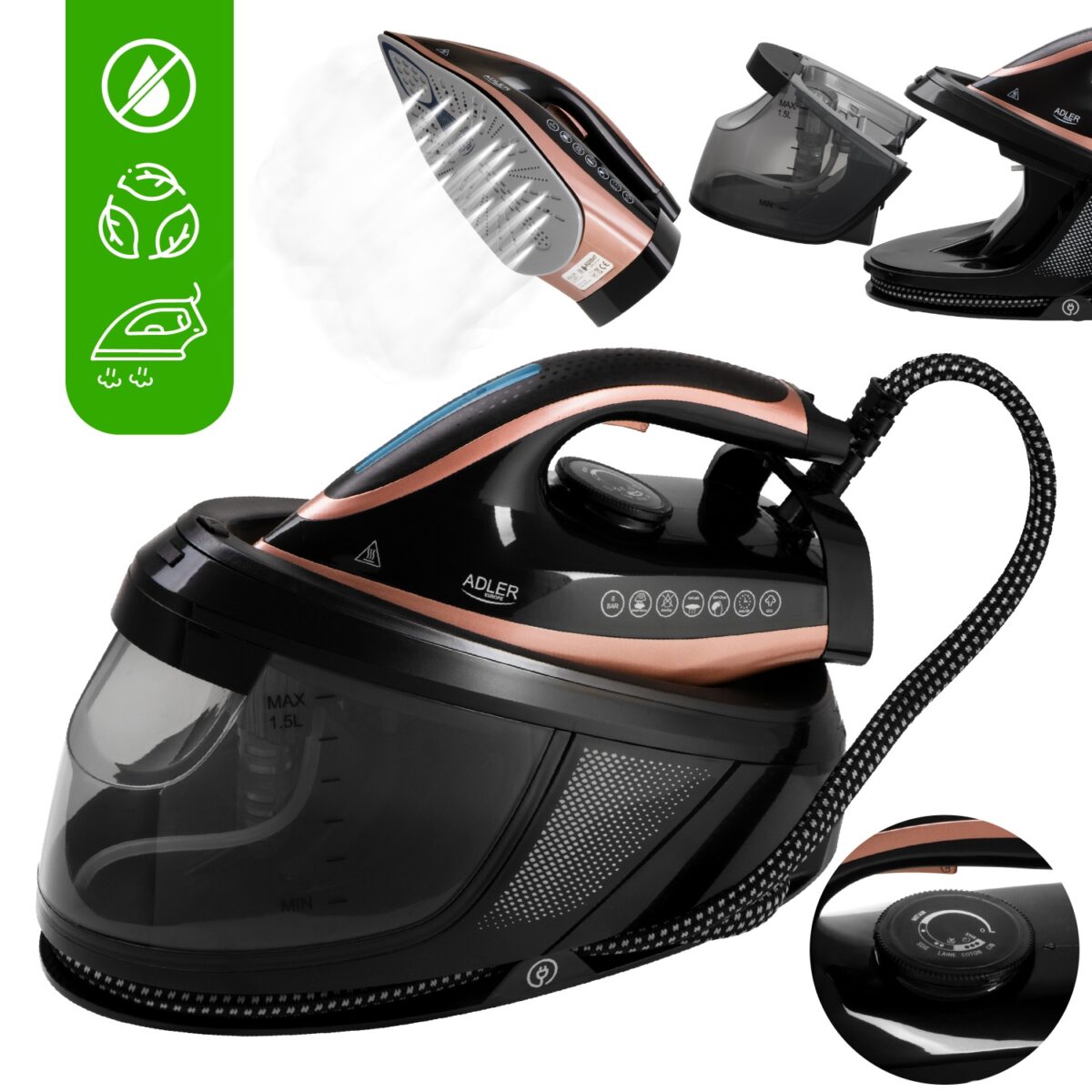 Парова станція Праска Adler AD 5047 3100W