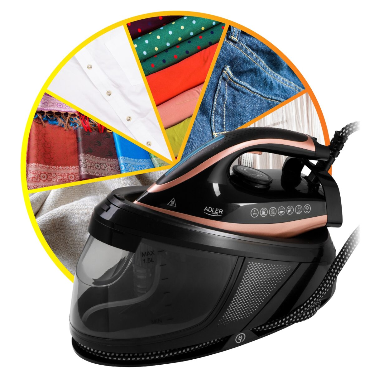 Парова станція Праска Adler AD 5047 3100W