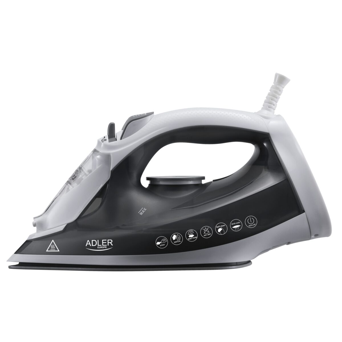 Парова праска з керамічною підошвою Adler AD 5051 2600W