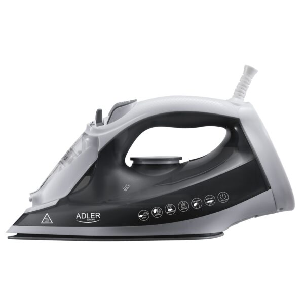 Парова праска з керамічною підошвою Adler AD 5051 2600W