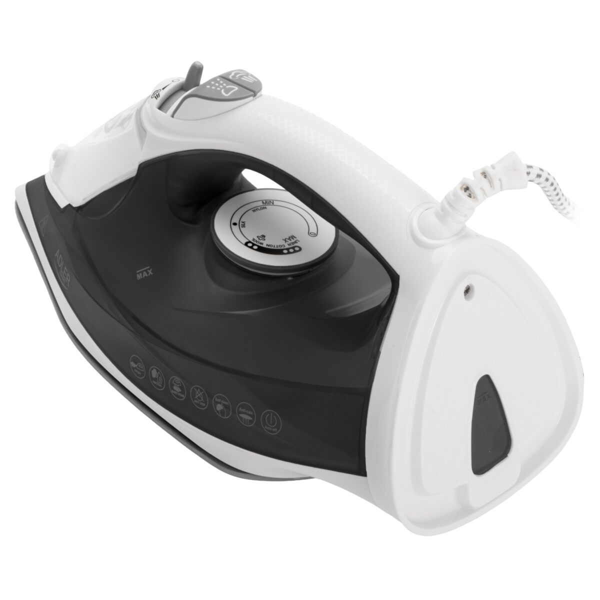 Парова праска з керамічною підошвою Adler AD 5051 2600W