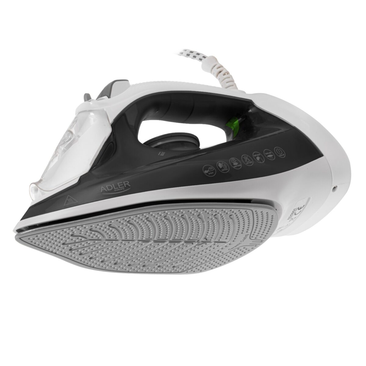 Парова праска з керамічною підошвою Adler AD 5051 2600W