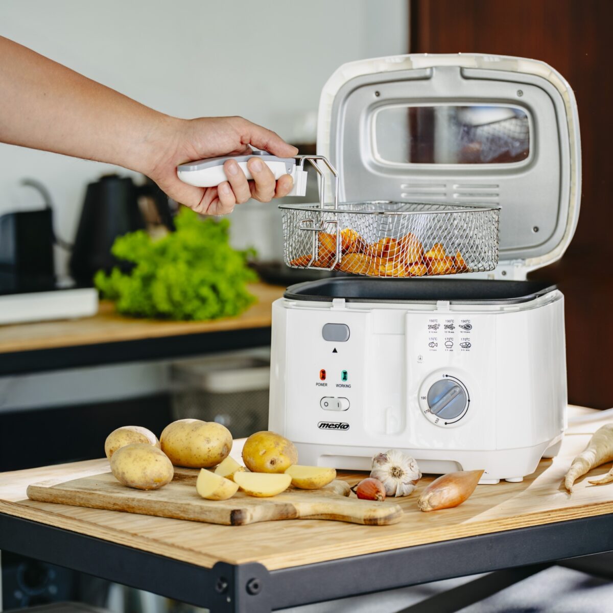 Фритюрниця Mesko MS 4908 gray 2.5 л