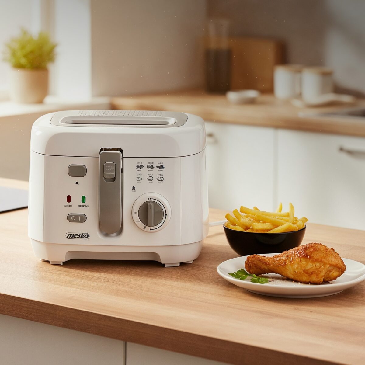 Фритюрниця Mesko MS 4908 gray 2.5 л