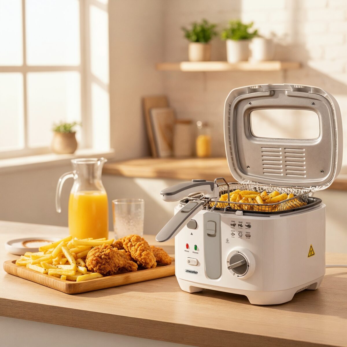 Фритюрниця Mesko MS 4908 gray 2.5 л