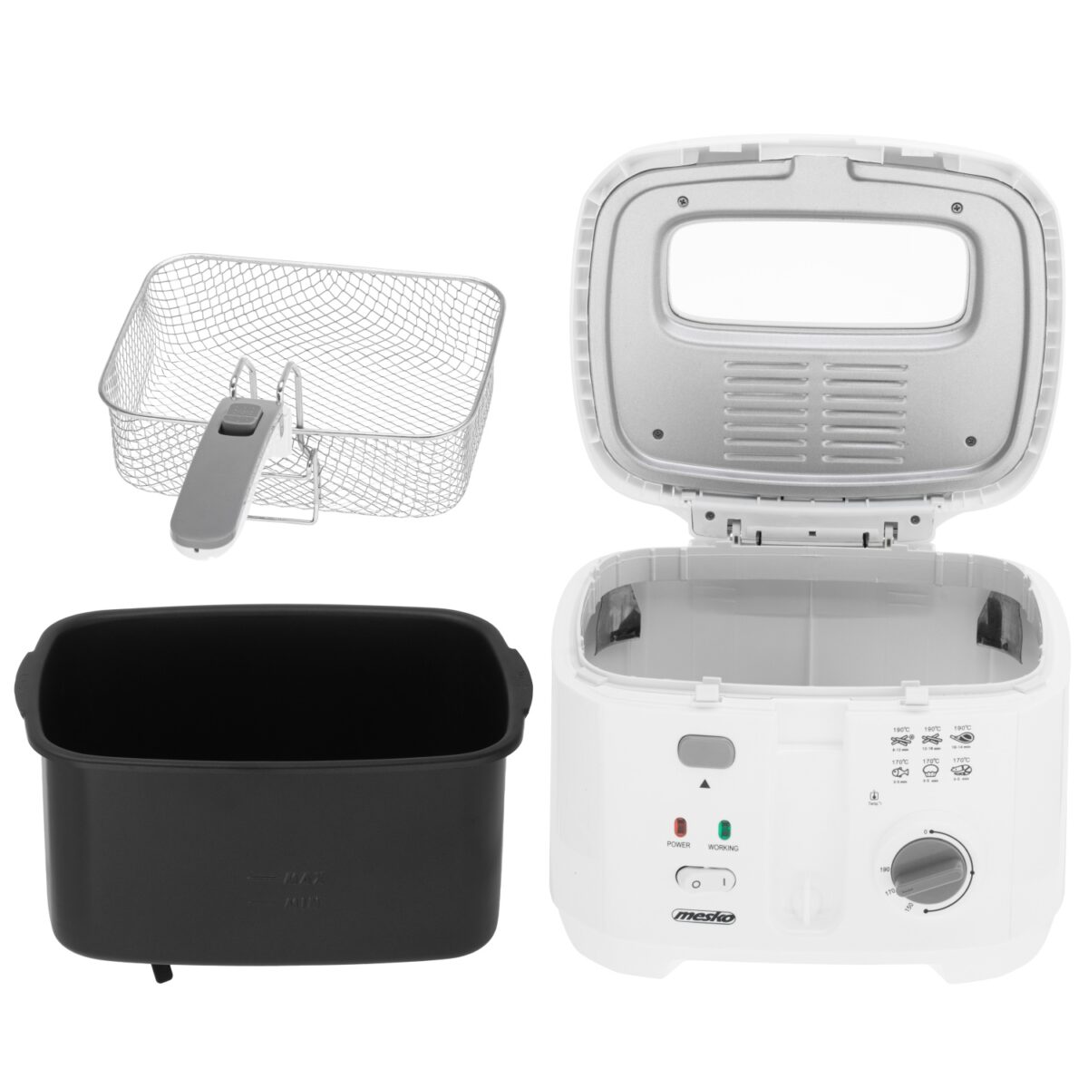 Фритюрниця Mesko MS 4908 gray 2.5 л