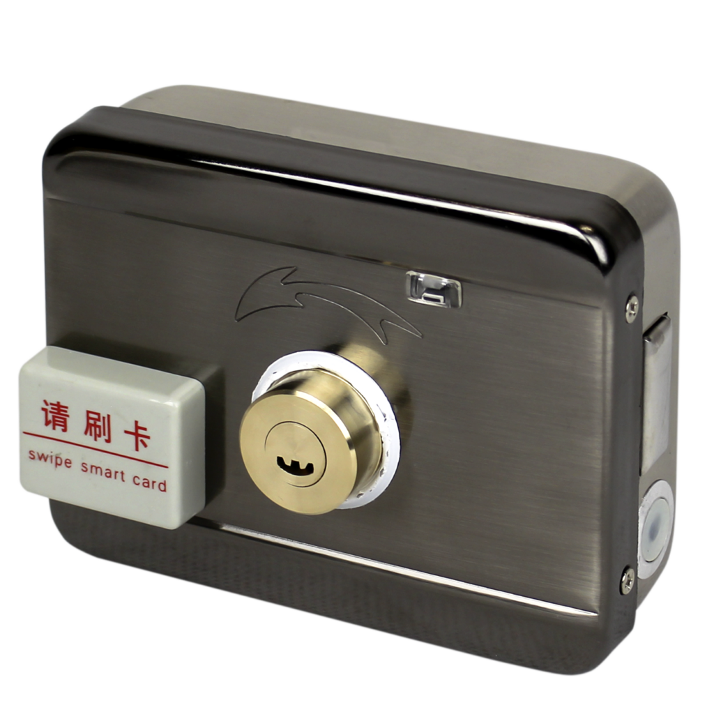 Замок електроригельний з вбудованим контролером доступу GreenVision GV-02 LEMR-K