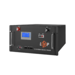 Акумулятор LogicPower LP LiFePO4 48V (51.2V) - 230 Ah (11776Wh) (Smart BMS 200A) з LCD RM RS485/CAN - Зображення 2