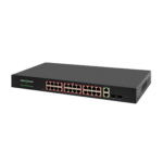 Комутатор мережевий POE GreenVision GV-023-D-24G+2PG+2SFP