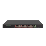 Комутатор мережевий POE GreenVision GV-023-D-24G+2PG+2SFP - Зображення 3