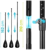 Універсальна надувна SUP-дошка Neo-Sport 170206 Aquasurf 10.6 320 см - Зображення 8