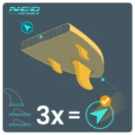 Універсальна SUP-дошка Neo-Sport 170106 Reefbreak 11.6 350 см - Зображення 6