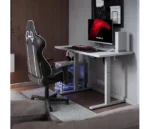 Електричний ігровий комп'ютерний стіл Huzaro Hero 8.1 Білий - Зображення 6