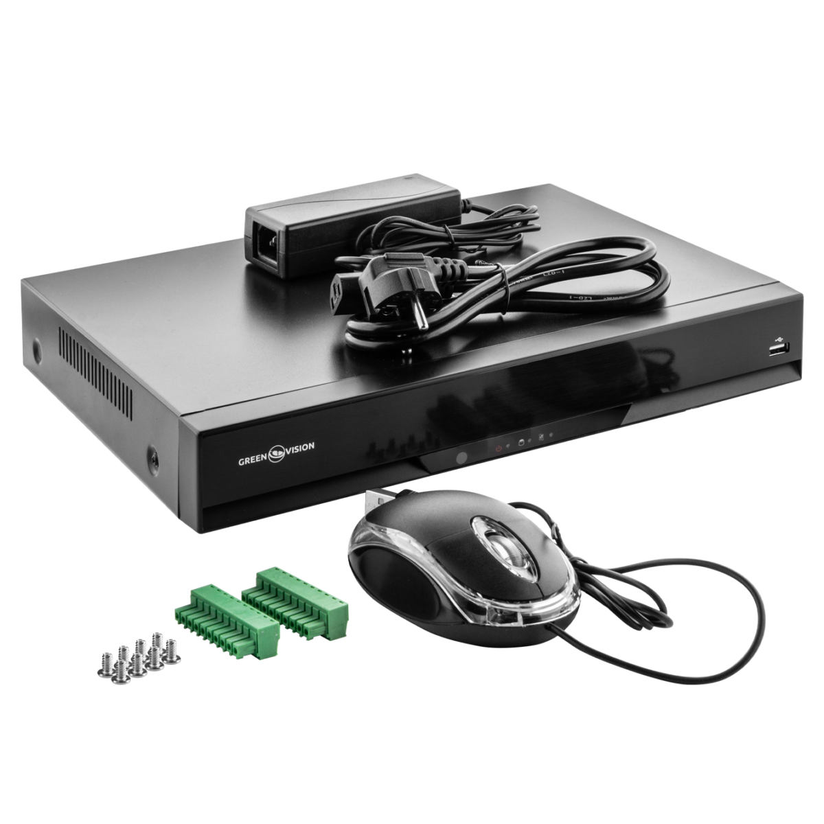 Відеореєстратор NVR GreenVision GV-N-G008/24 8MP - Зображення 5