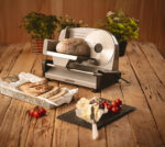 Слайсер Mesko MS 4704 для нарізки м'яса хліба сиру