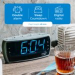 Компактний будильник з FM/AM Радіо годинник Adler AD 1121 s