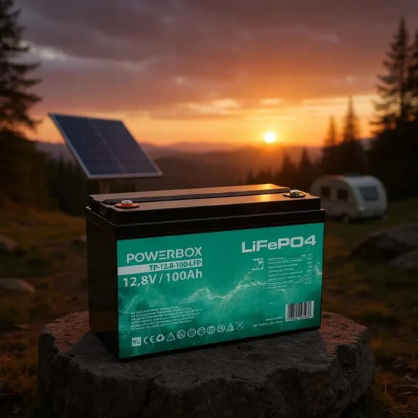 Акумулятор LiFePO4 Powerbox TP-12.8-100-LFP 12 В 100 Аг