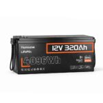 Акумулятор Humsienk 320Ah LiFePO4 12V з Bluetooth 4096Wh (HS12V320AH250BT)
