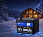LiFePO4 WattCycle MINI акумулятор 12V 100Ah BT IP65 акумуляторна батарея з BMS 100A - Зображення 4