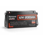 Акумулятор Humsienk LiFePO4 12V 200Ah батарея з BMS 100A HS12V200AH100 - Зображення 2