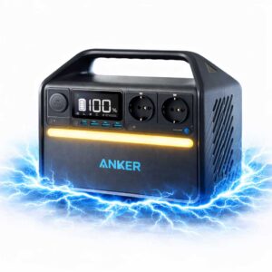 Anker 535 Power House LiFePO4З зарядна станція 512Wh 500W EU A1750311