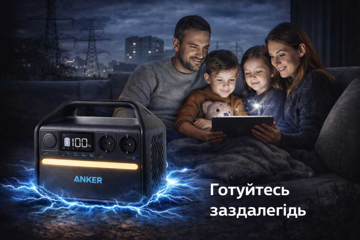 Anker 535 Power House LiFePO4З зарядна станція 512Wh 500W EU A1750311
