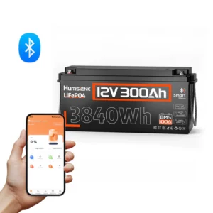 Акумулятор Humsienk акумуляторна батарея LiFePO4 300Ah 12V 100A HS12V300AH100BT