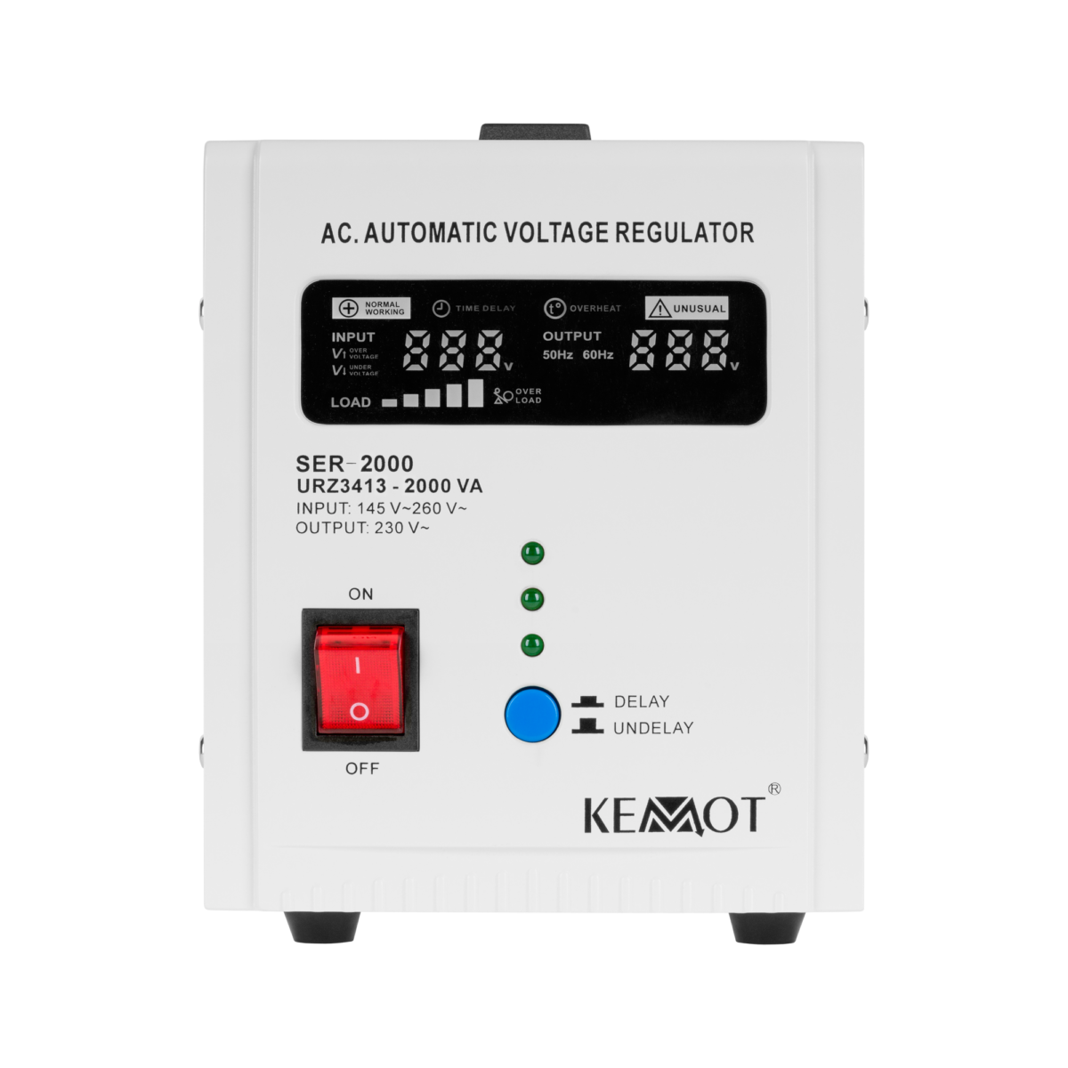 Автоматичний стабілізатор напруги KEMOT SER-2000 - Зображення 2