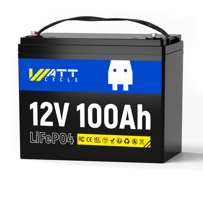 WattCycle_12V_100Ah_LiFePO4 Акумулятор WattCycle LifePo4 12V 100Ah