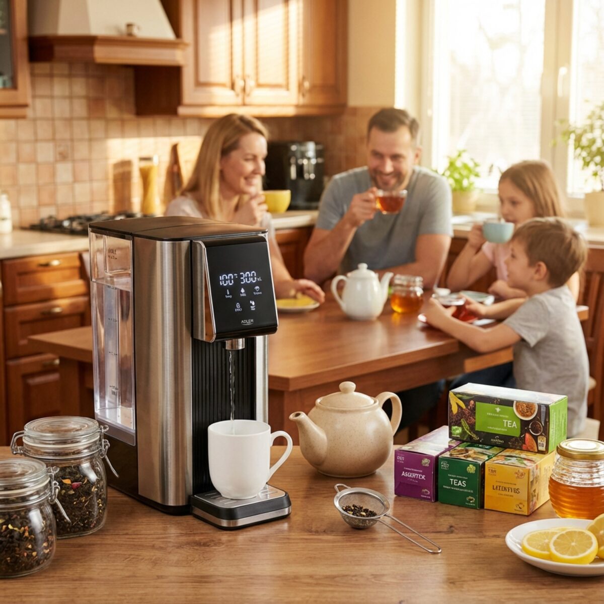 Диспенсер для гарячої води Adler AD 1356 - 2.5 L 7 температурних режимів