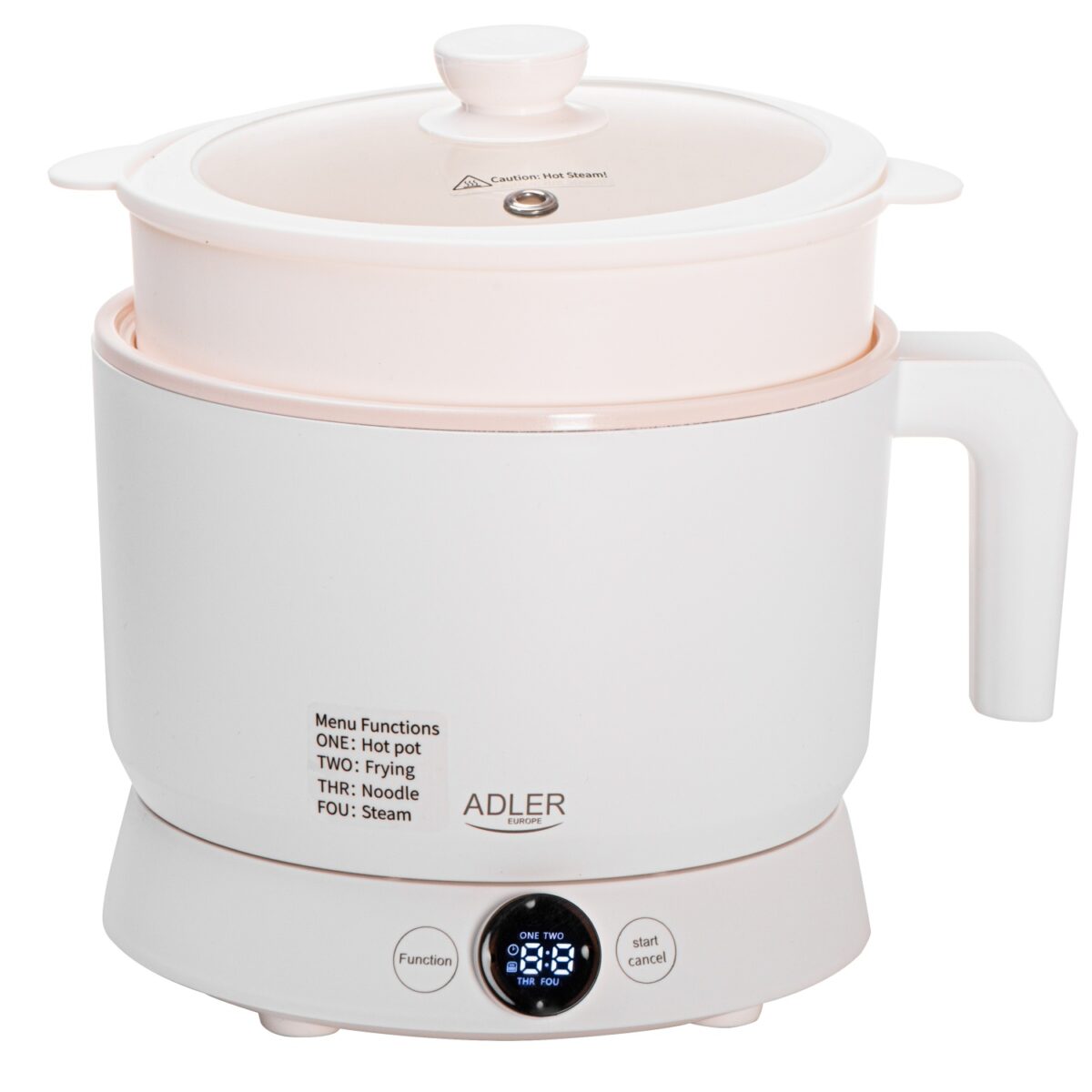 Електрична багатофункціональна каструля Adler AD 6422 LED 4 режими
