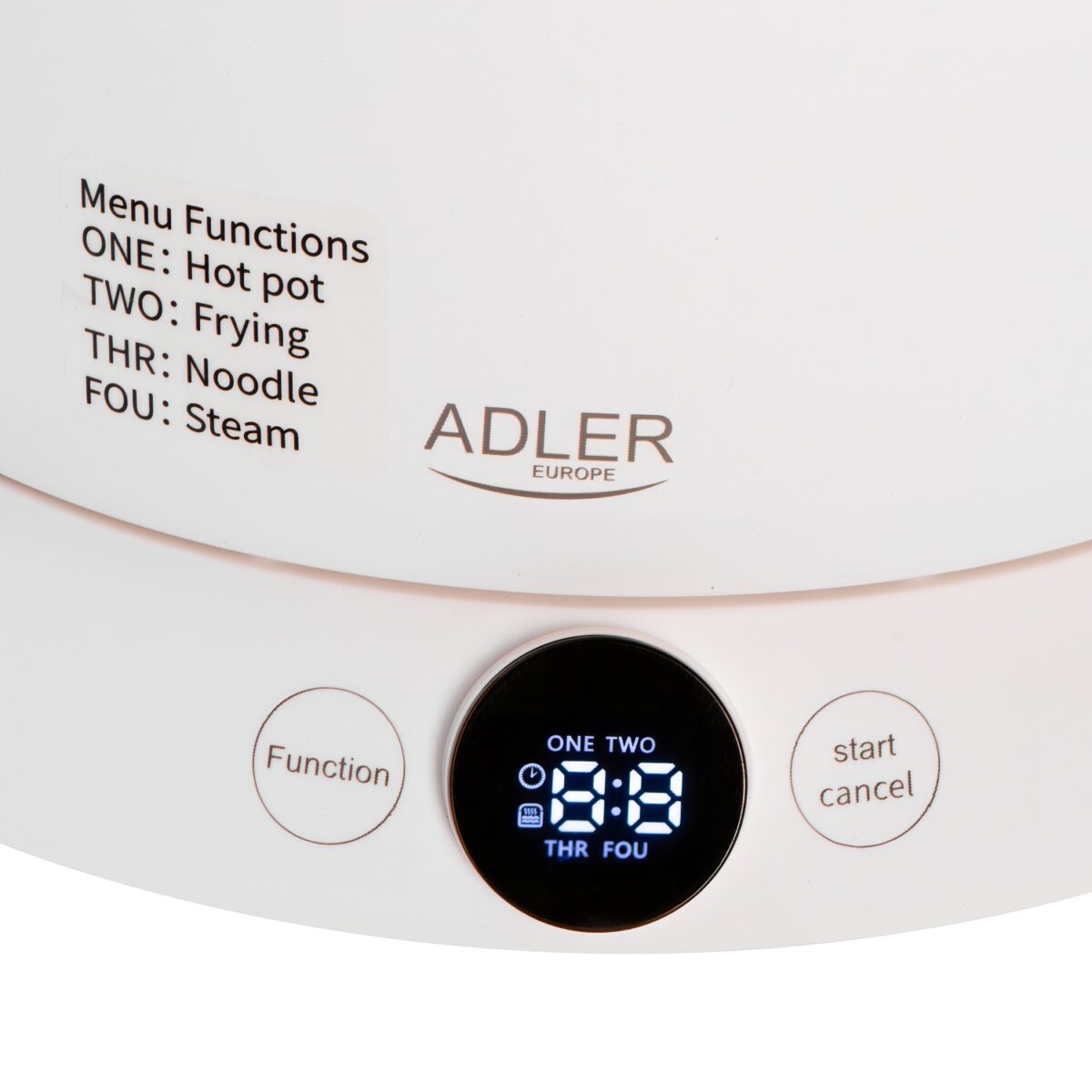 Електрична багатофункціональна каструля Adler AD 6422 LED 4 режими