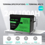 Акумулятор LiFePO4 DATOU BOSS 24V 100Ah з BMS SP-DT-24V100A-A01-EU - Зображення 3