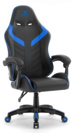 Геймерське крісло Hell's Chair HC-1007 Blue Black - Зображення 2