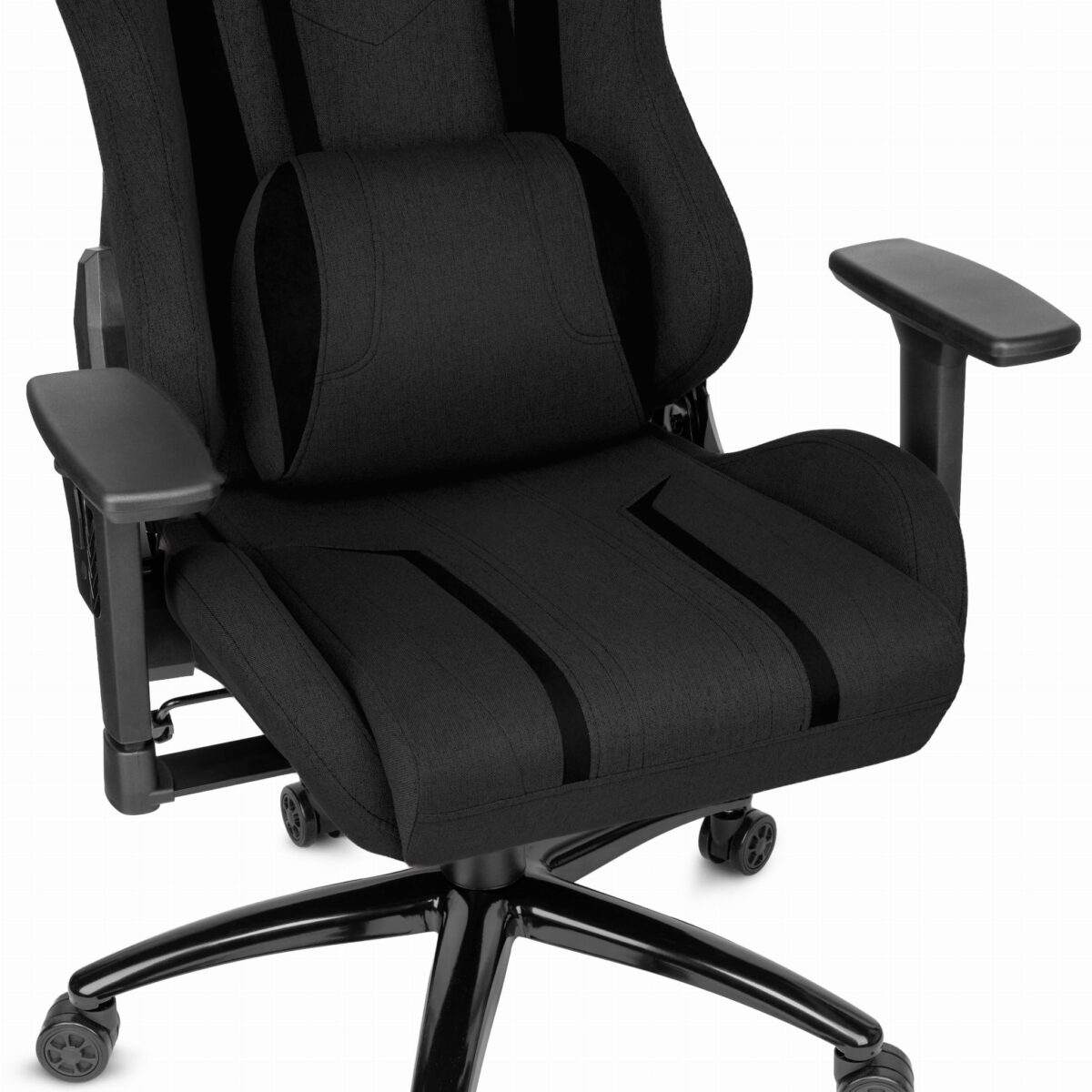 Геймерське крісло Hell's Chair HC-1013 Black тканина - Зображення 4