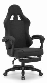 Геймерське крісло Hell's Chair HC-1015 Black тканина - Зображення 3