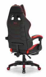 Ігрове крісло Hell's Chair HC-1039 2.0 Red Black екошкіра - Зображення 4