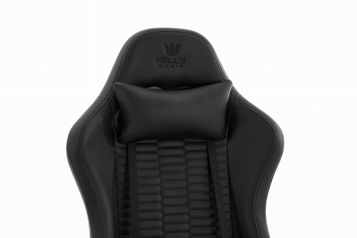 Геймерське крісло Hell's Chair HC-2000 Black екошкіра - Зображення 5