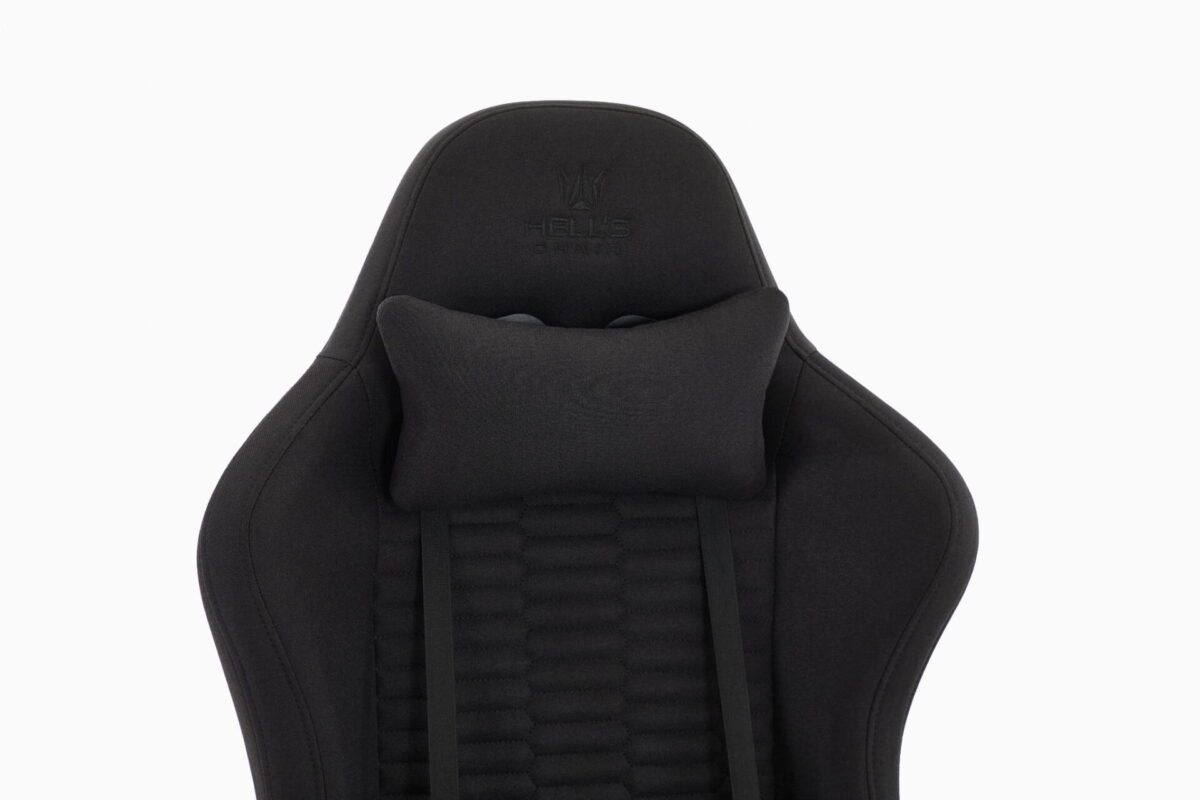 Геймерське крісло Hell's Chair HC-2000 Black тканина - Зображення 5