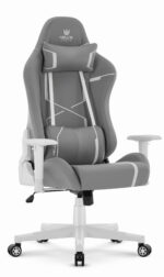 Геймерське крісло Hell's Chair HC-2001 Grey White