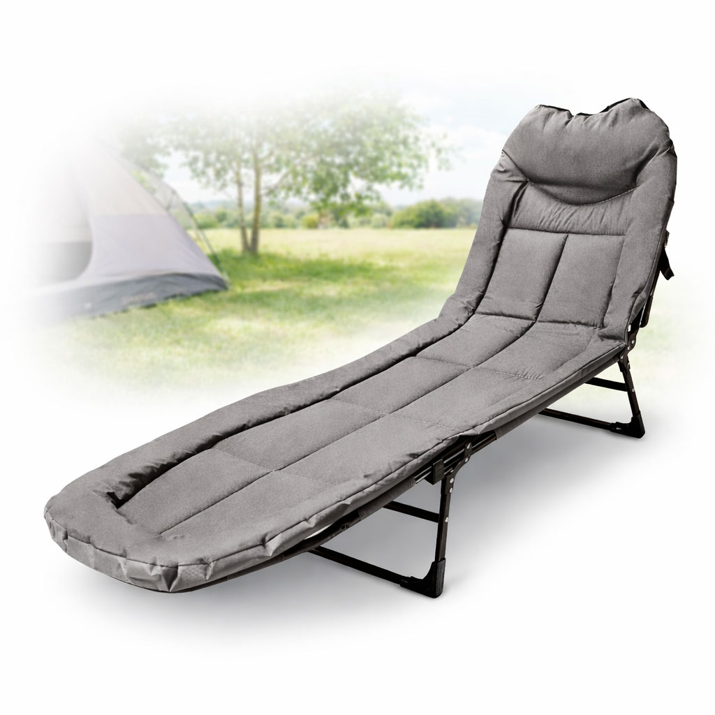 LUARO-KX3144 Кемпінгове ліжко LUARO KX3144 складне 190x63x30 см