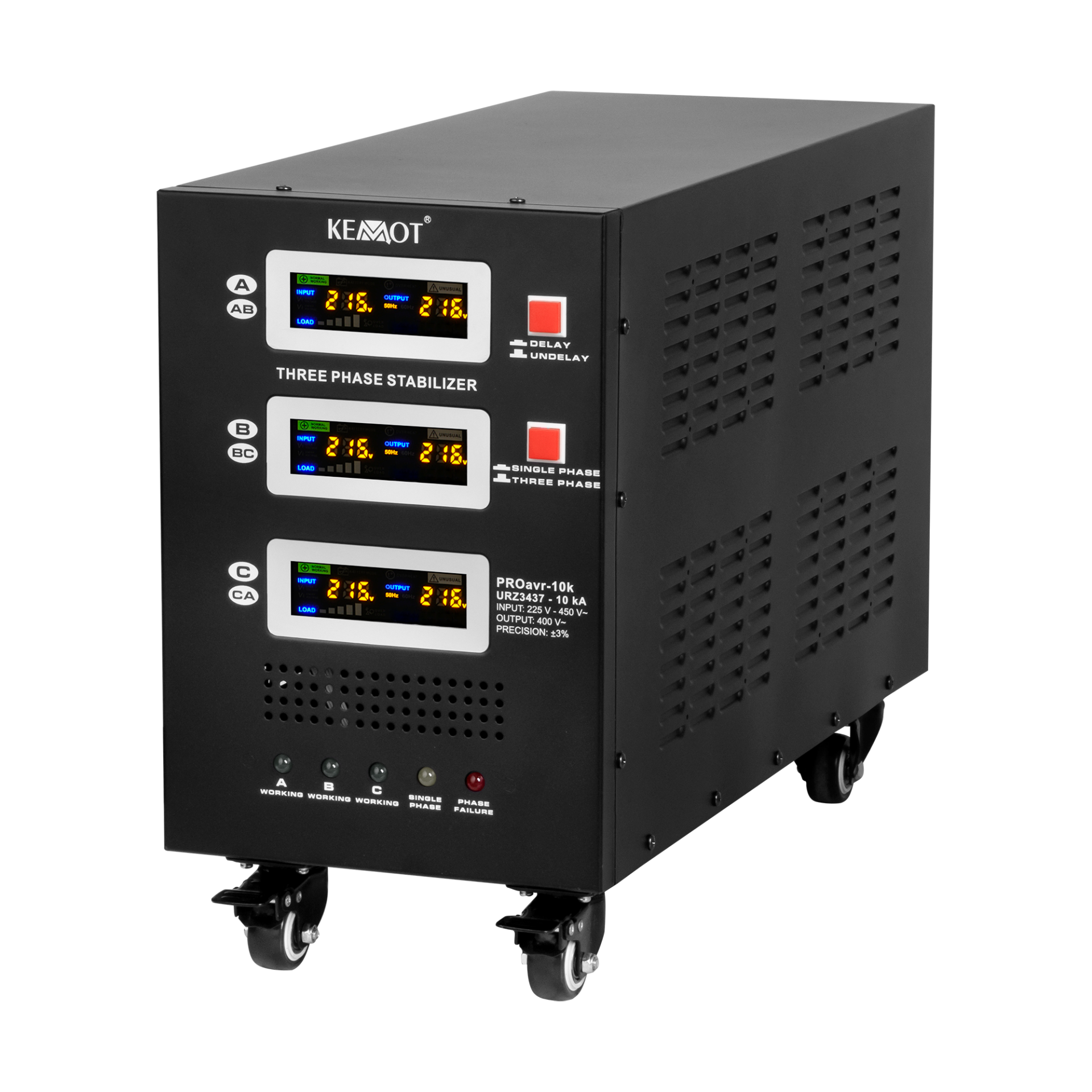 photo_2468200 Автоматичний трифазний стабілізатор напруги KEMOT PROavr-10k - Зображення 1