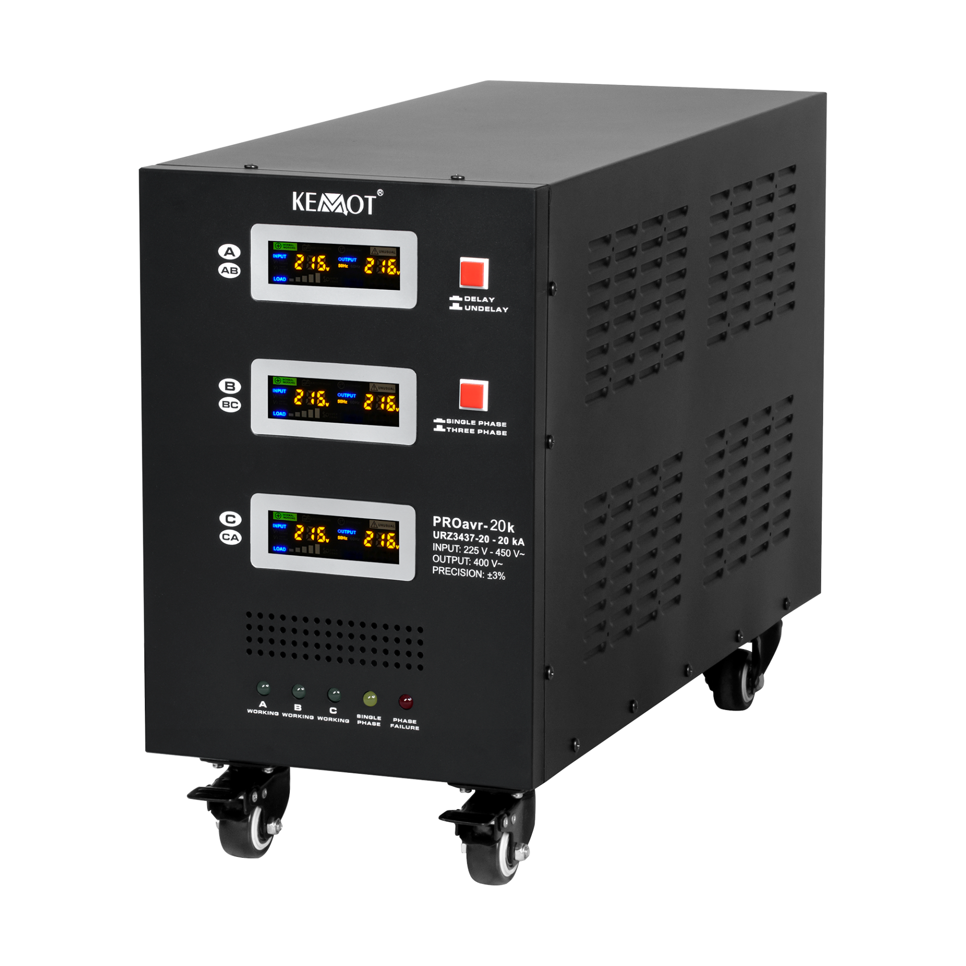 photo_2575800 Автоматичний трифазний стабілізатор напруги KEMOT PROavr-20k - Зображення 1