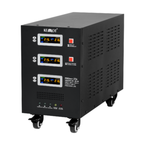 Автоматичний трифазний стабілізатор напруги ДБЖ KEMOT PROavr-25k