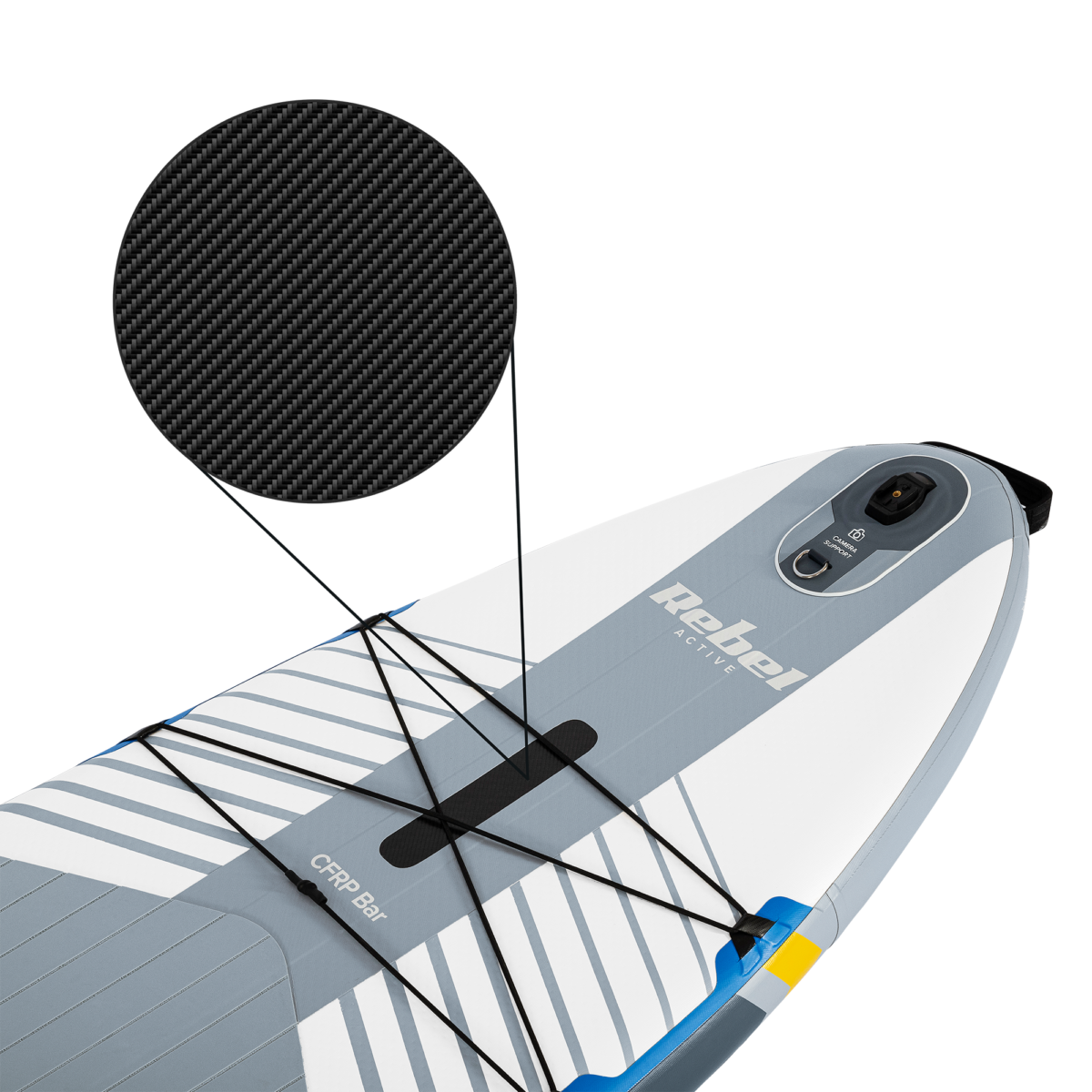 SUP-дошка REBEL ACTIVE PRO RBA-4518 335 см комплект white - Зображення 4