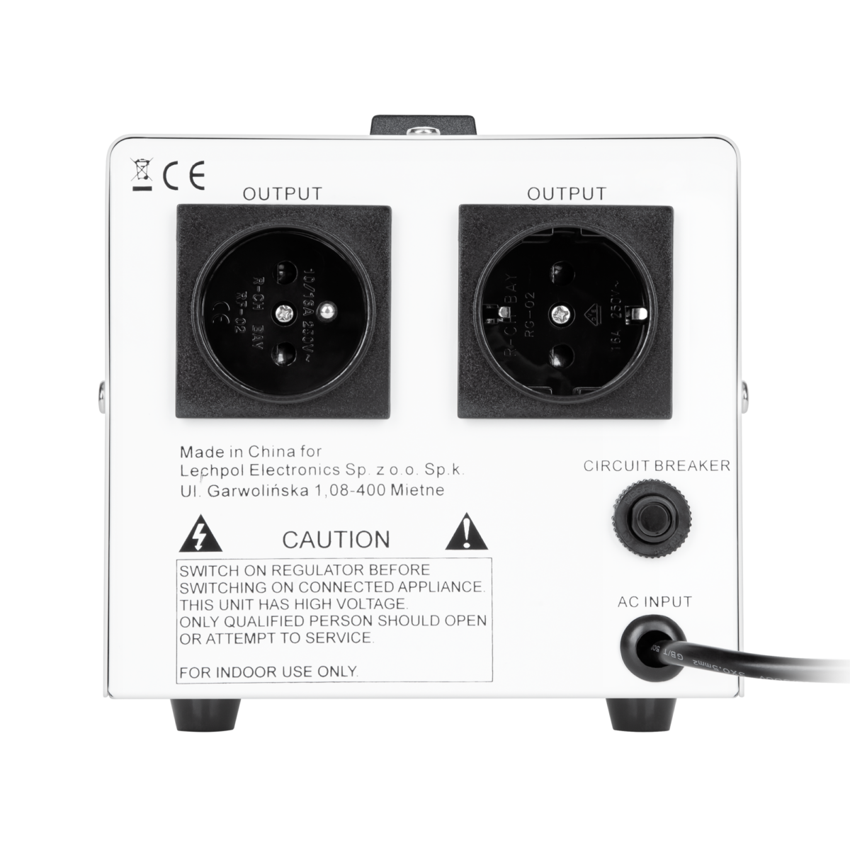 Стабілізатор напруги Kemot MSER-1000 автоматичний - Зображення 4